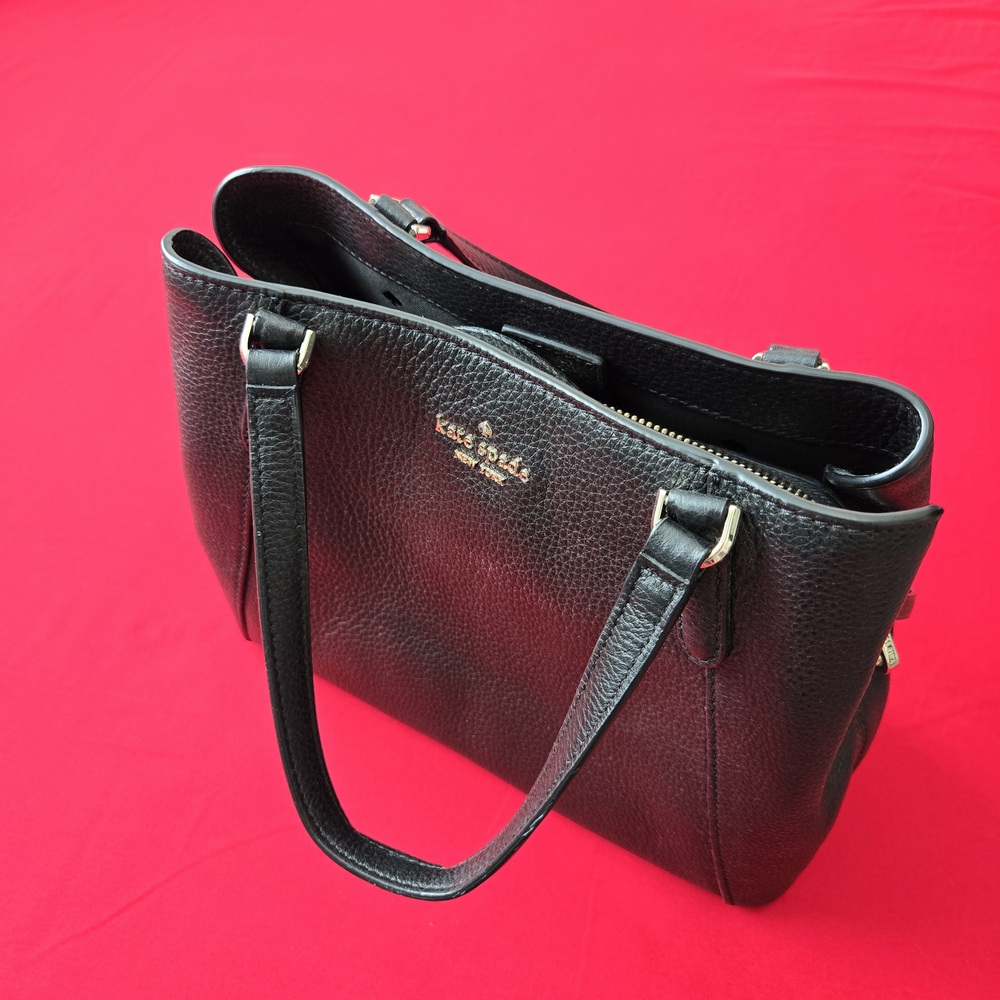 Kate Spade Black Leather Handbag